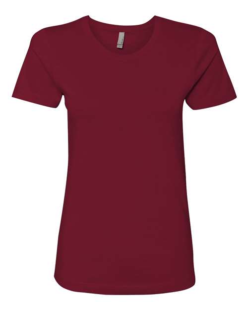 Next Level N3900 Ladies' Boyfriend T-Shirt #color_CARDINAL