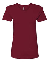 Next Level N3900 Ladies' Boyfriend T-Shirt #color_CARDINAL