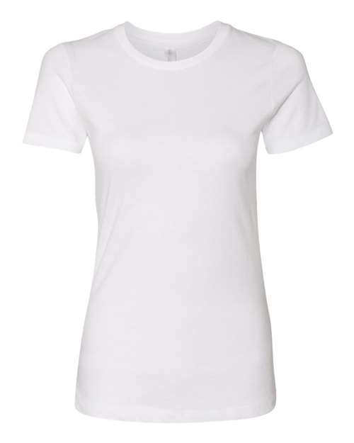 Next Level N3900 Ladies' Boyfriend T-Shirt #color_WHITE