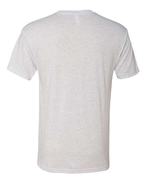 Next Level 6010 Unisex Triblend T-Shirt #color_HEATHER WHITE