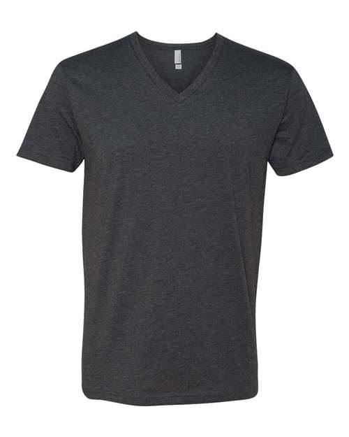 Next Level 6240 Men's CVC V-Neck T-Shirt #color_CHARCOAL