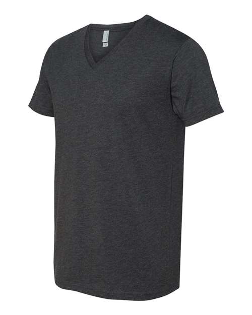 Next Level 6240 Men's CVC V-Neck T-Shirt #color_CHARCOAL