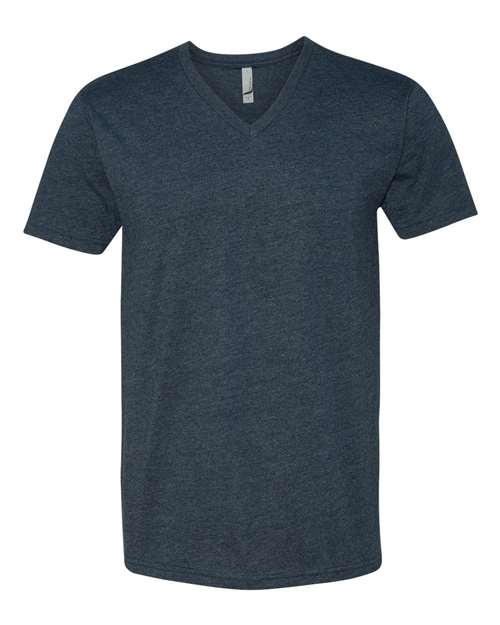 Next Level 6240 Men's CVC V-Neck T-Shirt #color_MIDNIGHT NAVY