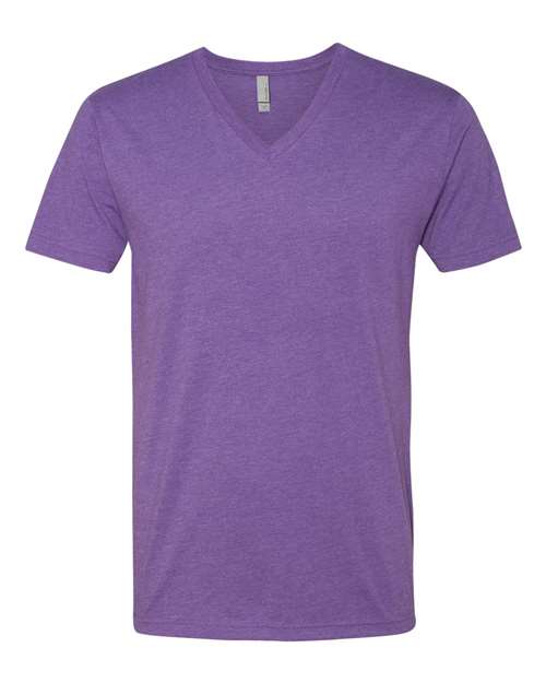 Next Level 6240 Men's CVC V-Neck T-Shirt #color_PURPLE RUSH