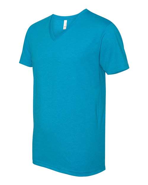 Next Level 6240 Men's CVC V-Neck T-Shirt #color_TURQUOISE