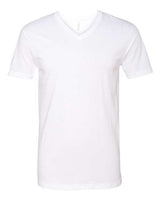 Next Level 6240 Men's CVC V-Neck T-Shirt #color_WHITE