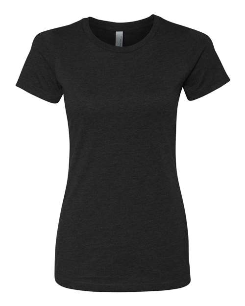 Next Level 6610 Ladies' CVC T-Shirt #color_BLACK