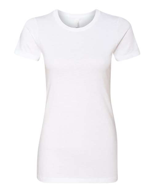 Next Level 6610 Ladies' CVC T-Shirt #color_WHITE