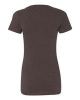 Next Level 6640 Ladies' CVC Deep V-Neck T-Shirt #color_ESPRESSO