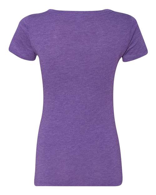 Next Level 6730 Ladies' Triblend Scoop #color_PURPLE RUSH