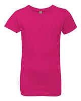 Next Level N3710 Youth Girls Princess T-Shirt #color_RASPBERRY
