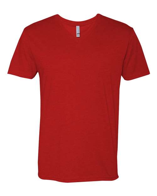 Next Level 6240 Men's CVC V-Neck T-Shirt #color_RED