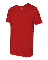 Next Level 6240 Men's CVC V-Neck T-Shirt #color_RED