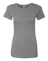 Next Level 6610 Ladies' CVC T-Shirt #color_DARK HTHR GRAY