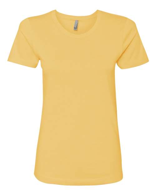 Next Level N3900 Ladies' Boyfriend T-Shirt #color_BANANA CREAM