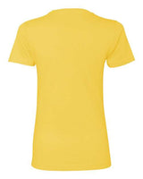 Next Level N3900 Ladies' Boyfriend T-Shirt #color_VIBRANT YELLOW