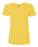 Next Level N3900 Ladies' Boyfriend T-Shirt #color_VIBRANT YELLOW