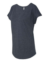 Next Level 6760 Ladies' Triblend Dolman #color_VINTAGE NAVY