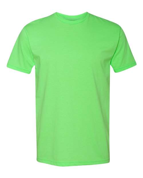 Next Level N6210 Unisex CVC Crewneck T-Shirt #color_NEON HTHR GREEN