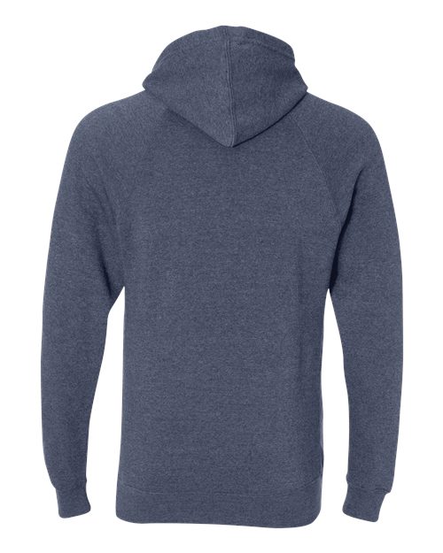 Independent Trading Co. PRM33SBP Special Blend Raglan Hooded Sweatshirt #color_Midnight Navy