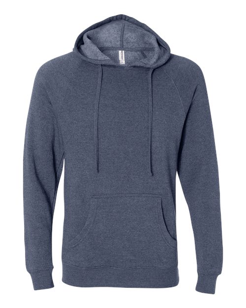 Independent Trading Co. PRM33SBP Special Blend Raglan Hooded Sweatshirt #color_Midnight Navy