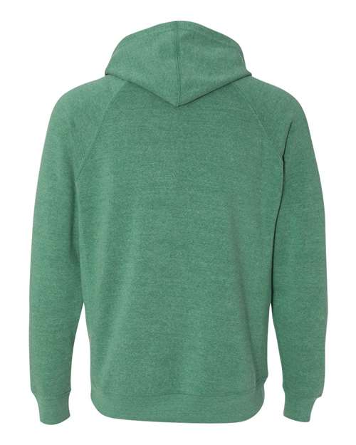 Independent Trading Co. PRM33SBP Special Blend Raglan Hooded Sweatshirt #color_Sea Green