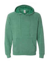 Independent Trading Co. PRM33SBP Special Blend Raglan Hooded Sweatshirt #color_Sea Green