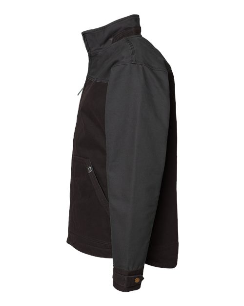 Dri Duck 5089 Men's Horizon Jacket #color_BLACK/ CHARCOAL
