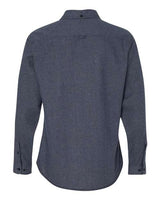 Burnside BU8200 Men's Solid Flannel Shirt #color_DENIM