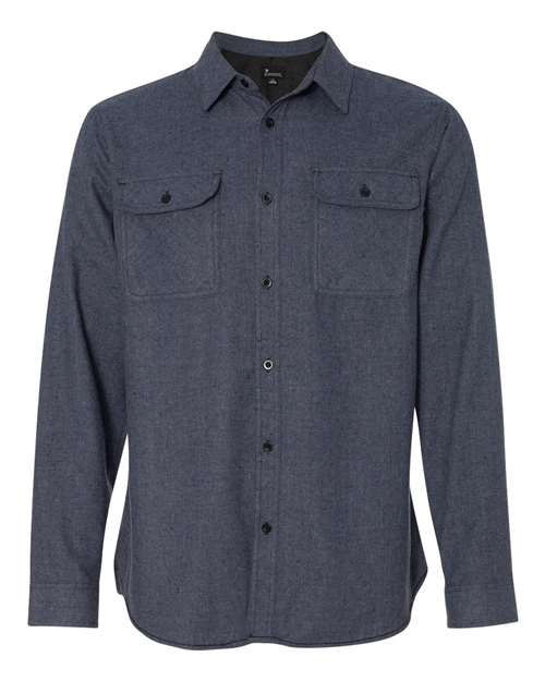 Burnside BU8200 Men's Solid Flannel Shirt #color_DENIM