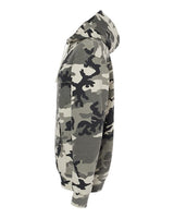 Independent Trading Co. IND4000 Heavyweight Hooded Sweatshirt #color_Snow Camo
