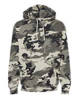 Independent Trading Co. IND4000 Heavyweight Hooded Sweatshirt #color_Snow Camo