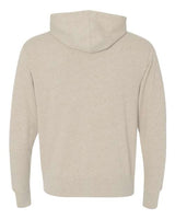 Independent Trading Co. PRM90HTZ Heathered French Terry Full-Zip Hooded Sweatshirt #color_Oatmeal Heather