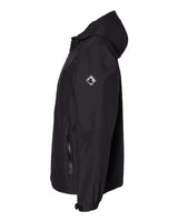 Dri Duck 5335 Adult Torrent Softshell Hooded Jacket #color_BLACK