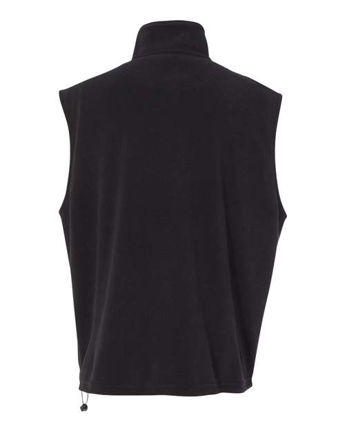 Sierra Pacific 3310 Microfleece Full-Zip Vest #color_Onyx Black