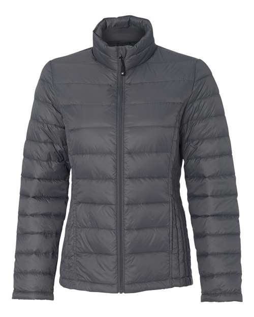 Weatherproof 15600W Women's 32 Degrees Packable Down Jacket #color_Dark Pewter