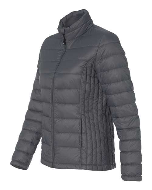 Weatherproof 15600W Women's 32 Degrees Packable Down Jacket #color_Dark Pewter