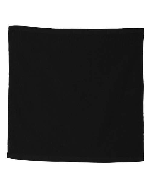 Carmel Towel Company C1515 Square SuperFan Rally Towel #color_BLACK