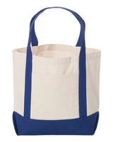 Liberty Bags 8867 Seaside Cotton Canvas Tote #color_ROYAL