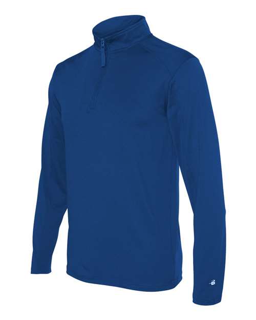 Badger 4280 Lightweight Quarter-Zip Pullover #color_Royal