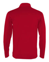 Badger 4280 Lightweight Quarter-Zip Pullover #color_Red