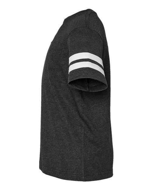 LAT 6137 Youth Football Fine Jersey T-Shirt #color_VN SMOKE/ BD WHT