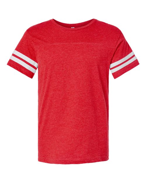 LAT 6937 Men's Football T-Shirt #color_VN RED/ BLD WHT