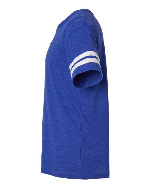 LAT 6937 Men's Football T-Shirt #color_VN ROYAL/ BD WHT
