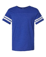 LAT 6937 Men's Football T-Shirt #color_VN ROYAL/ BD WHT