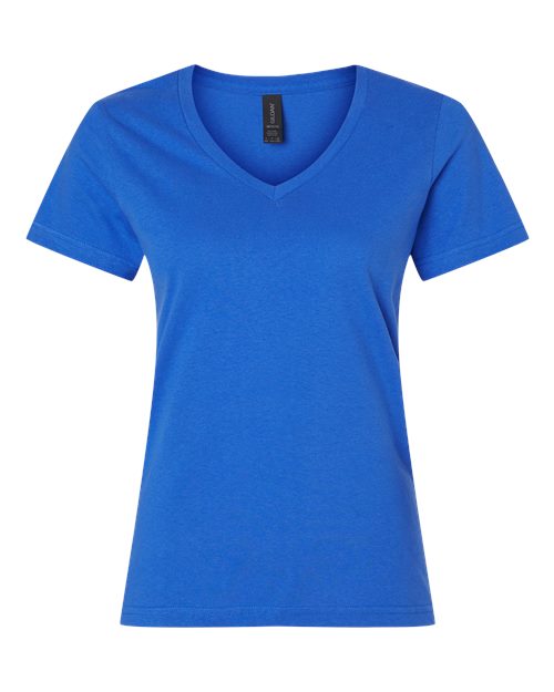 Gildan G64VL Ladies' SoftStyle  Fitted V-Neck T-Shirt #color_ROYAL BLUE