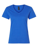 Gildan G64VL Ladies' SoftStyle  Fitted V-Neck T-Shirt #color_ROYAL BLUE