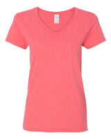 Gildan G500VL Ladies' Heavy Cotton V-Neck T-Shirt #color_CORAL SILK