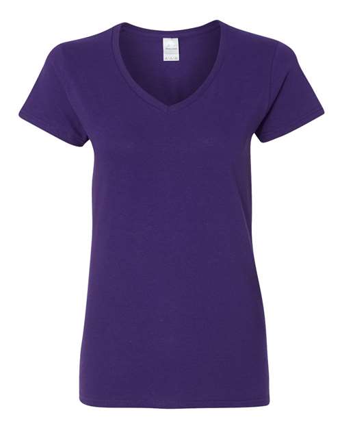 Gildan G500VL Ladies' Heavy Cotton V-Neck T-Shirt #color_PURPLE