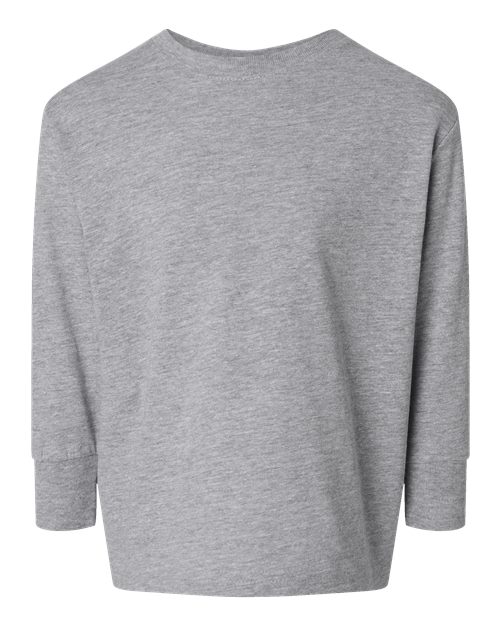 Rabbit Skins RS3302 Toddler Long-Sleeve Fine Jersey T-Shirt #color_HEATHER